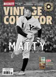 Beckett Vintage Collector Magazine Complete Your Collection Cover 1