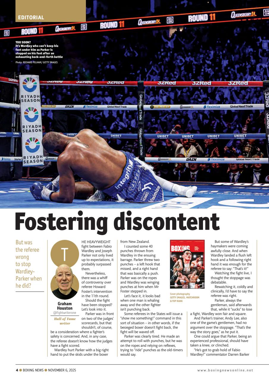 Boxing News Preview Pages