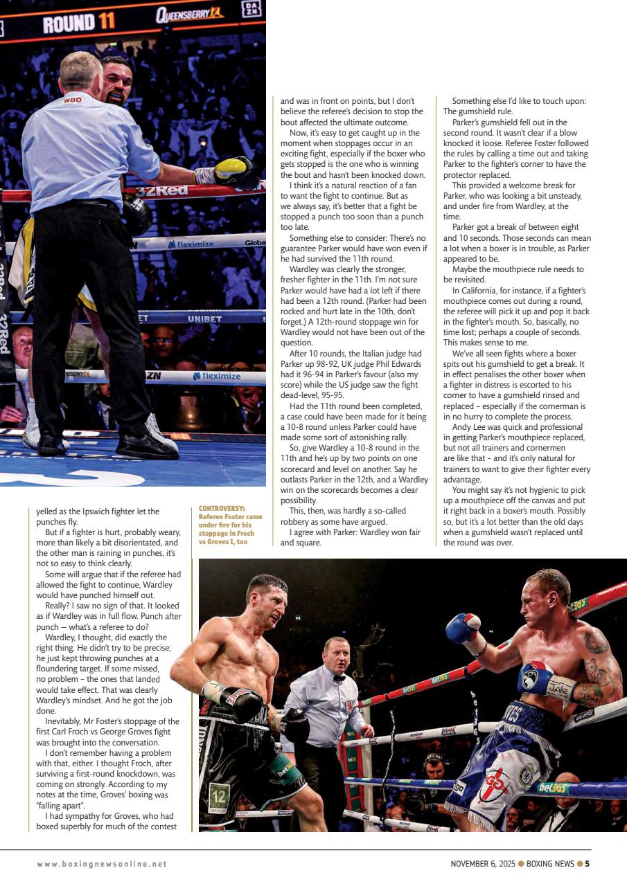 Boxing News Preview Pages