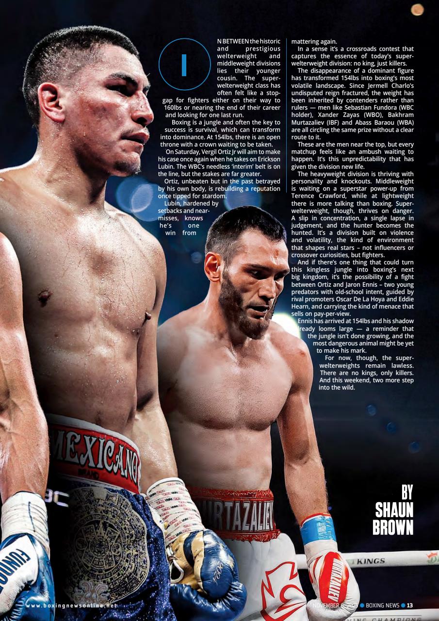 Boxing News Preview Pages