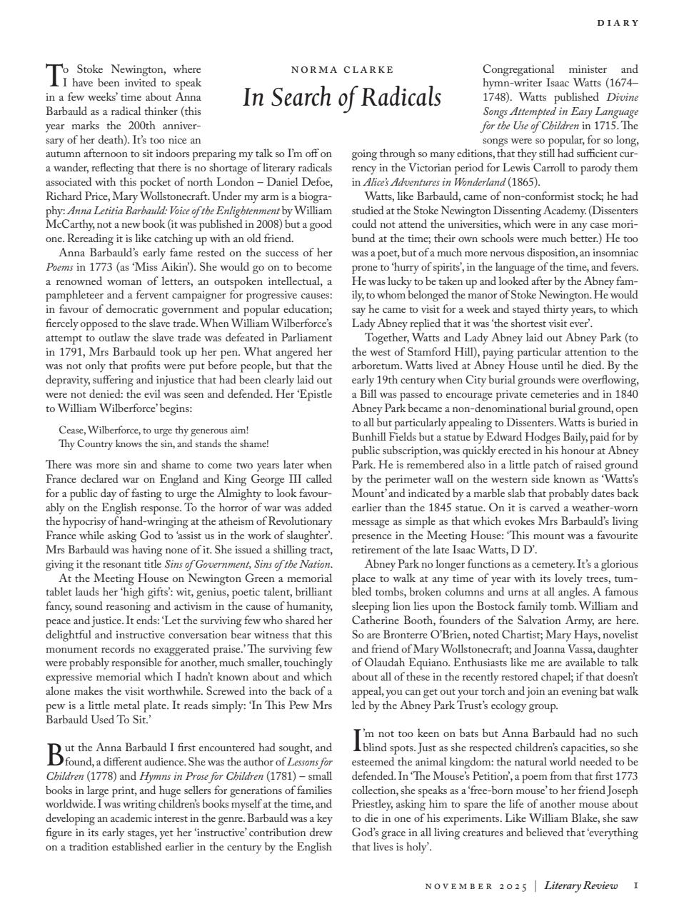 Literary Review Preview Pages