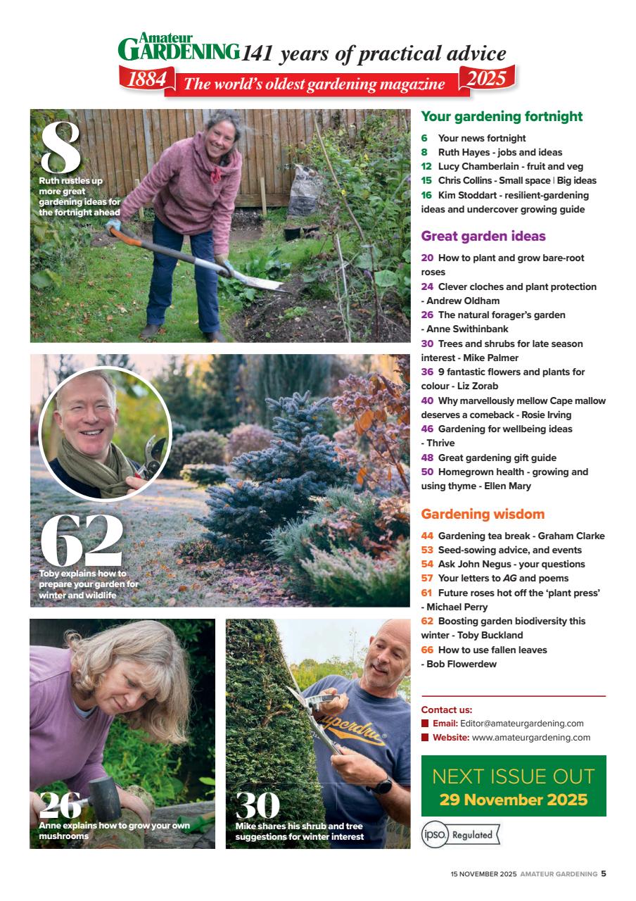 Amateur Gardening Preview Pages