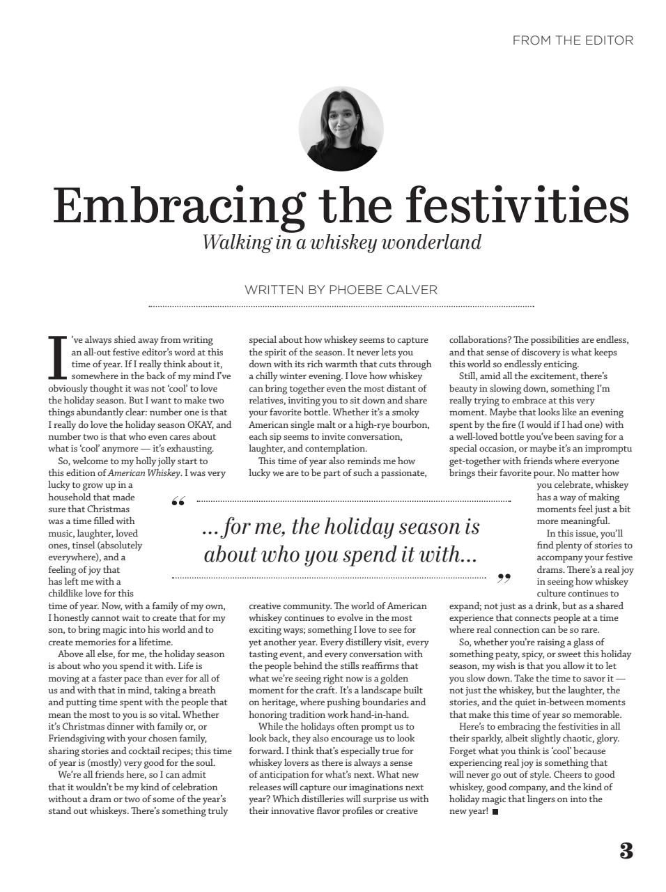 American Whiskey Magazine Preview Pages