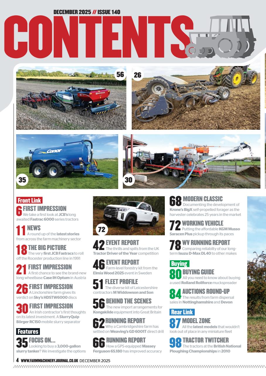Farm Machinery Journal Preview Pages