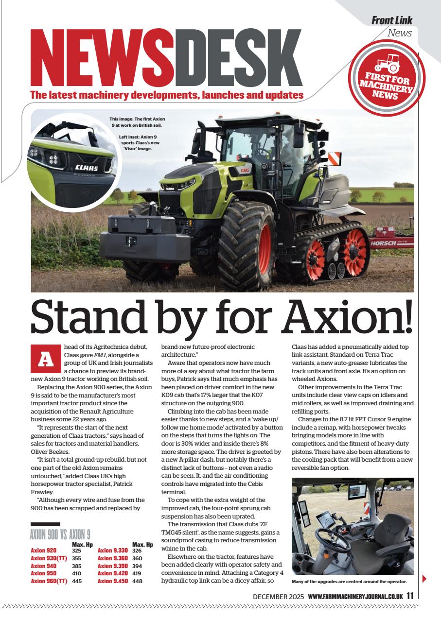 Farm Machinery Journal Preview Pages