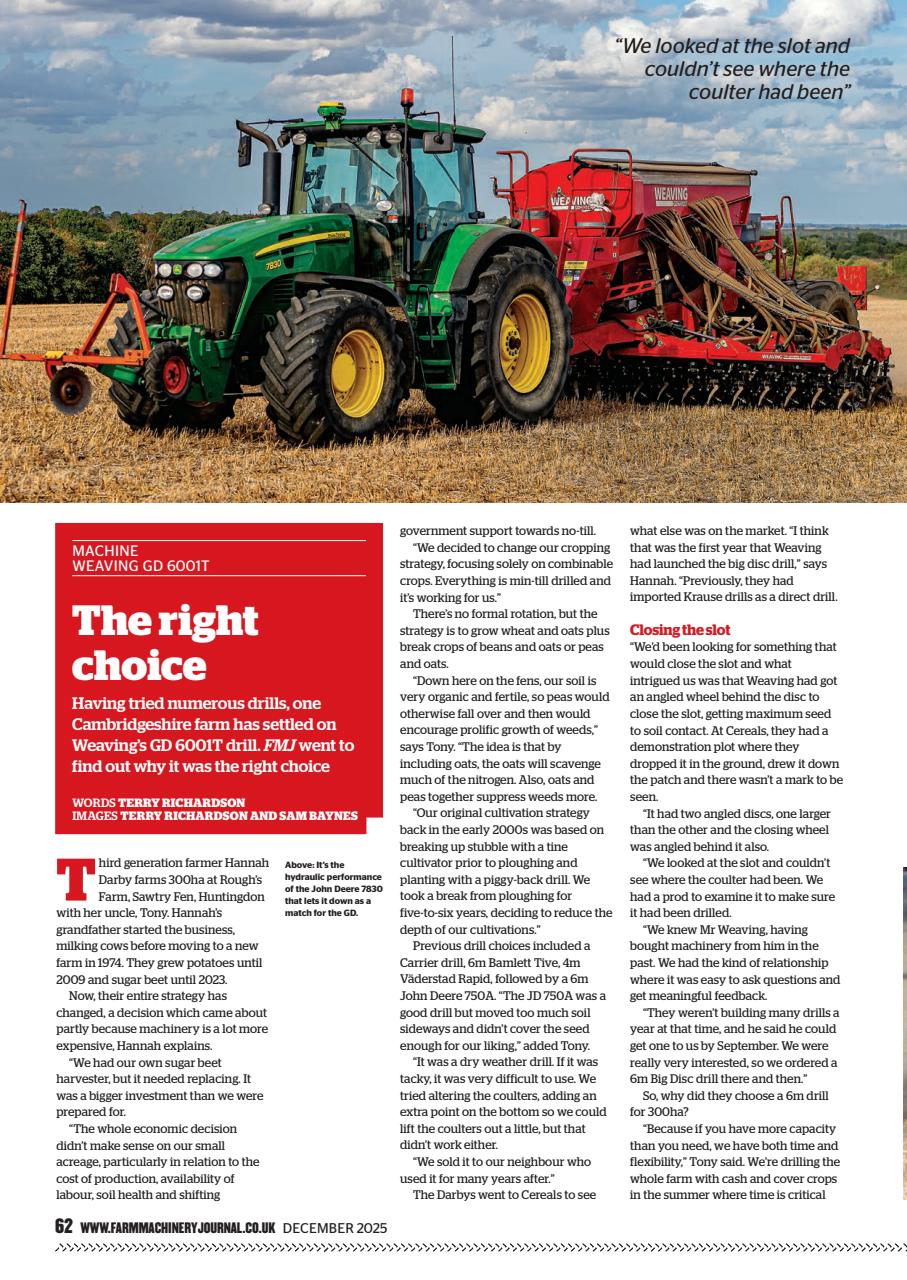 Farm Machinery Journal Preview Pages