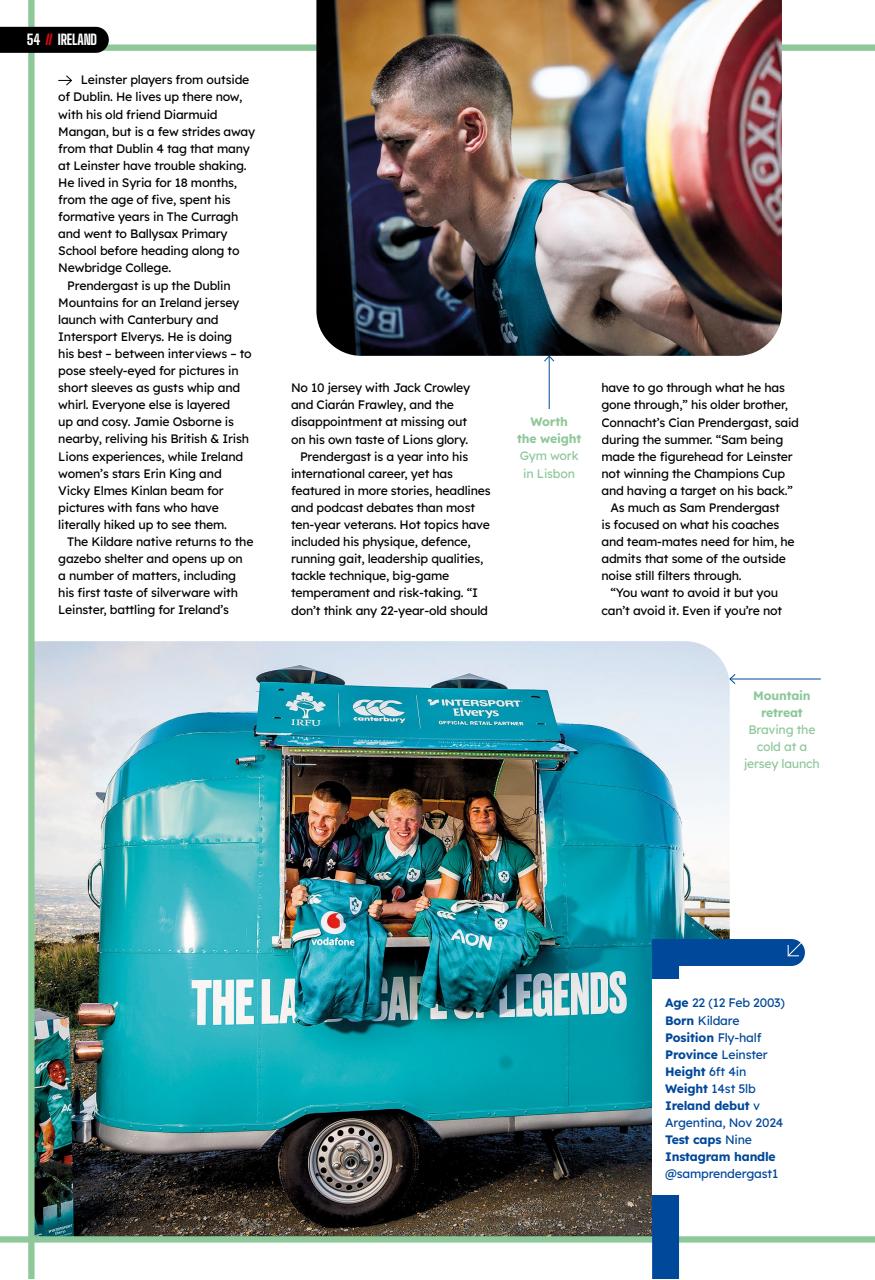 Rugby World Preview Pages