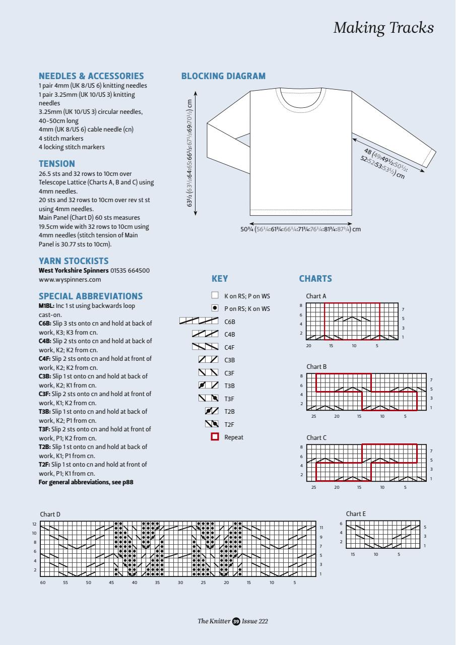 The Knitter Preview Pages