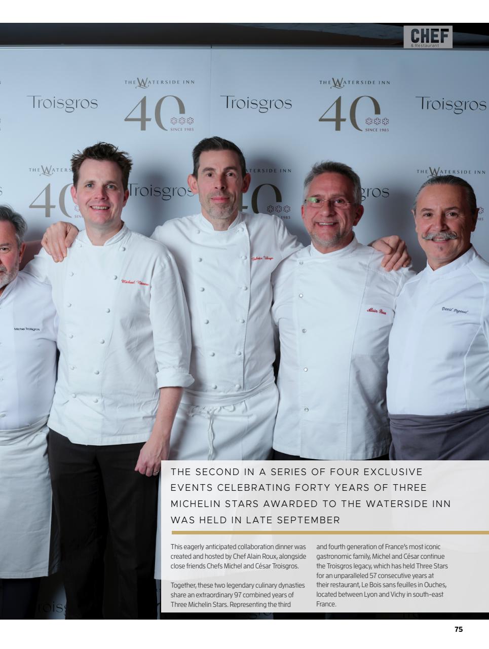 Chef & Restaurant Magazine Preview Pages