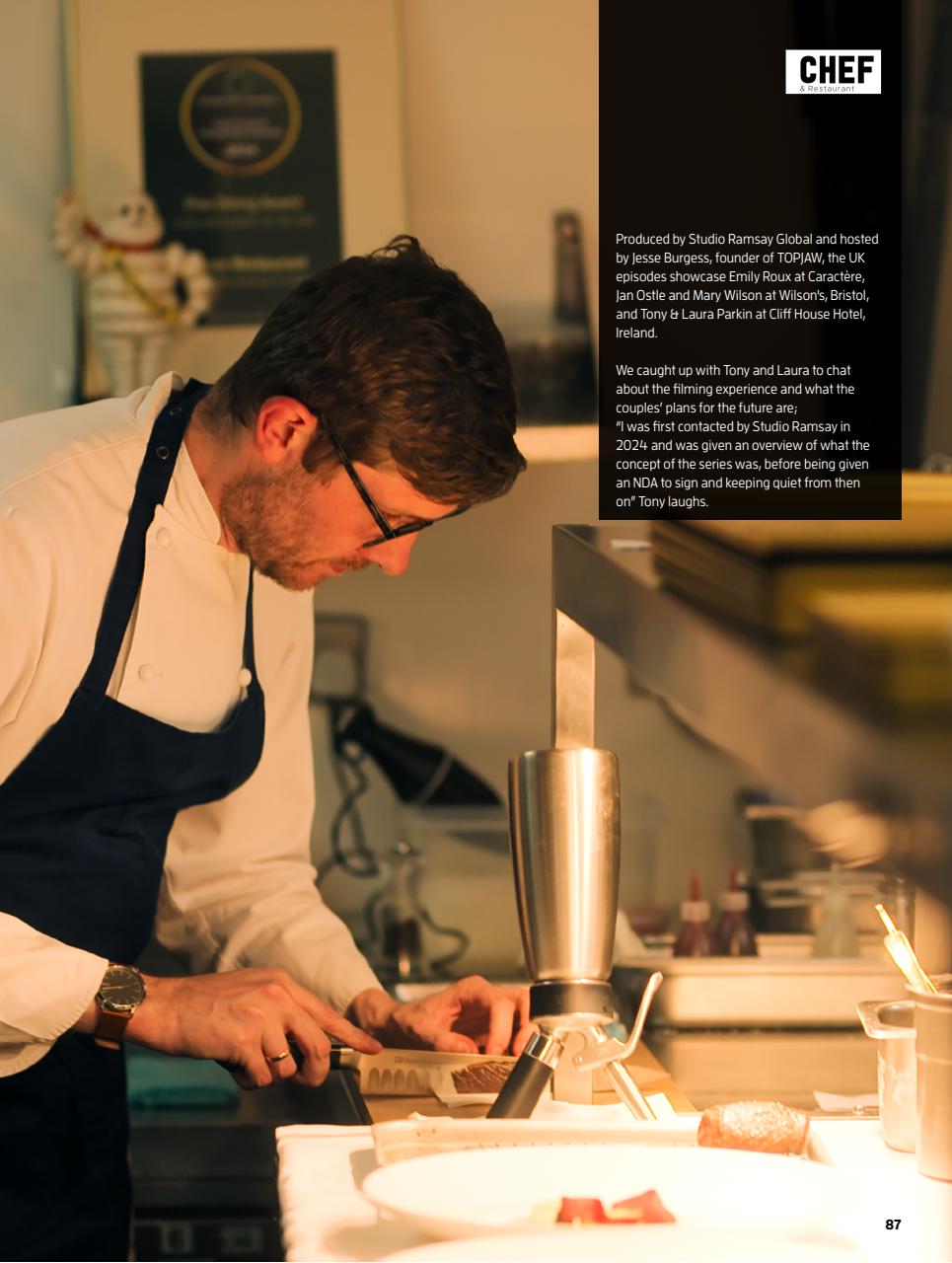 Chef & Restaurant Magazine Preview Pages