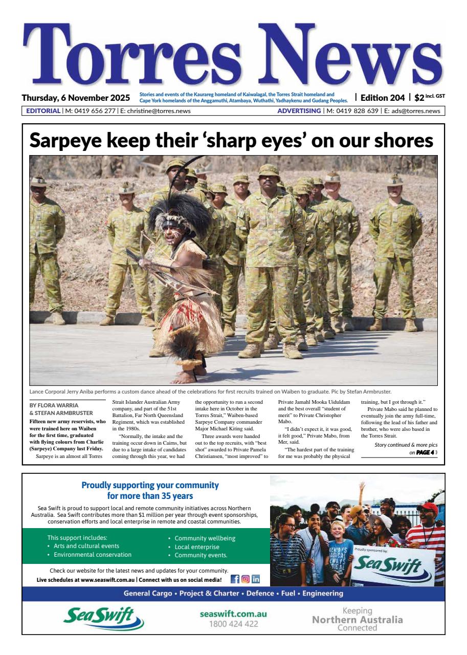 Torres News Preview Pages