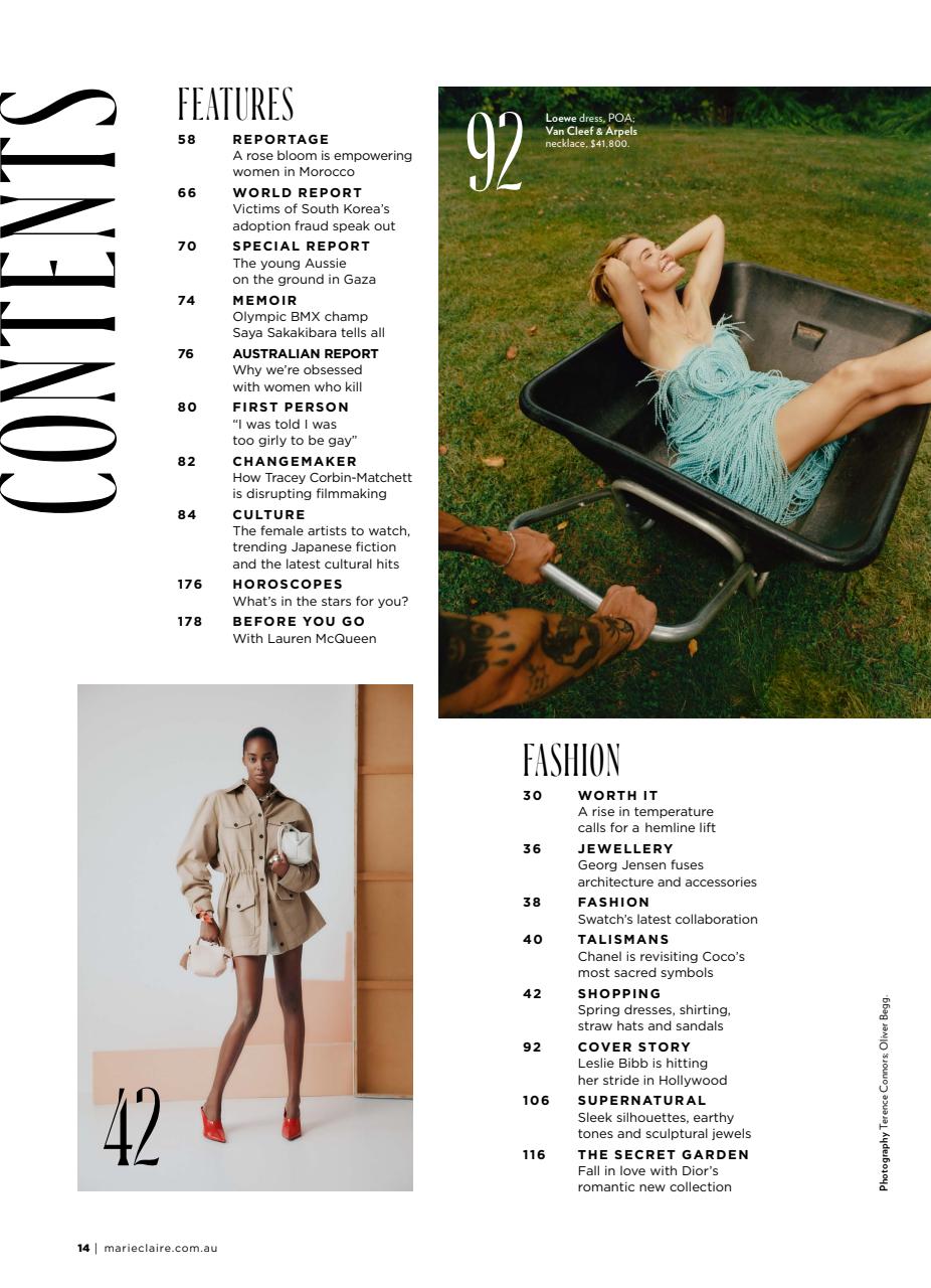 Marie Claire Australia Preview Pages