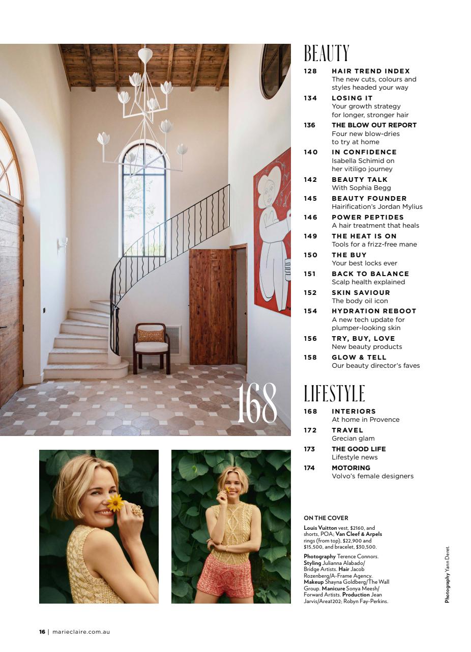 Marie Claire Australia Preview Pages