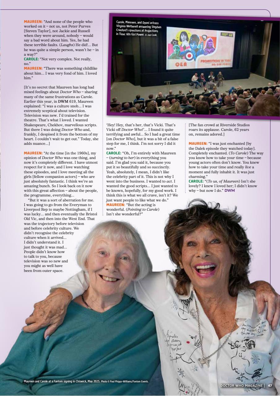 Doctor Who Magazine Preview Pages