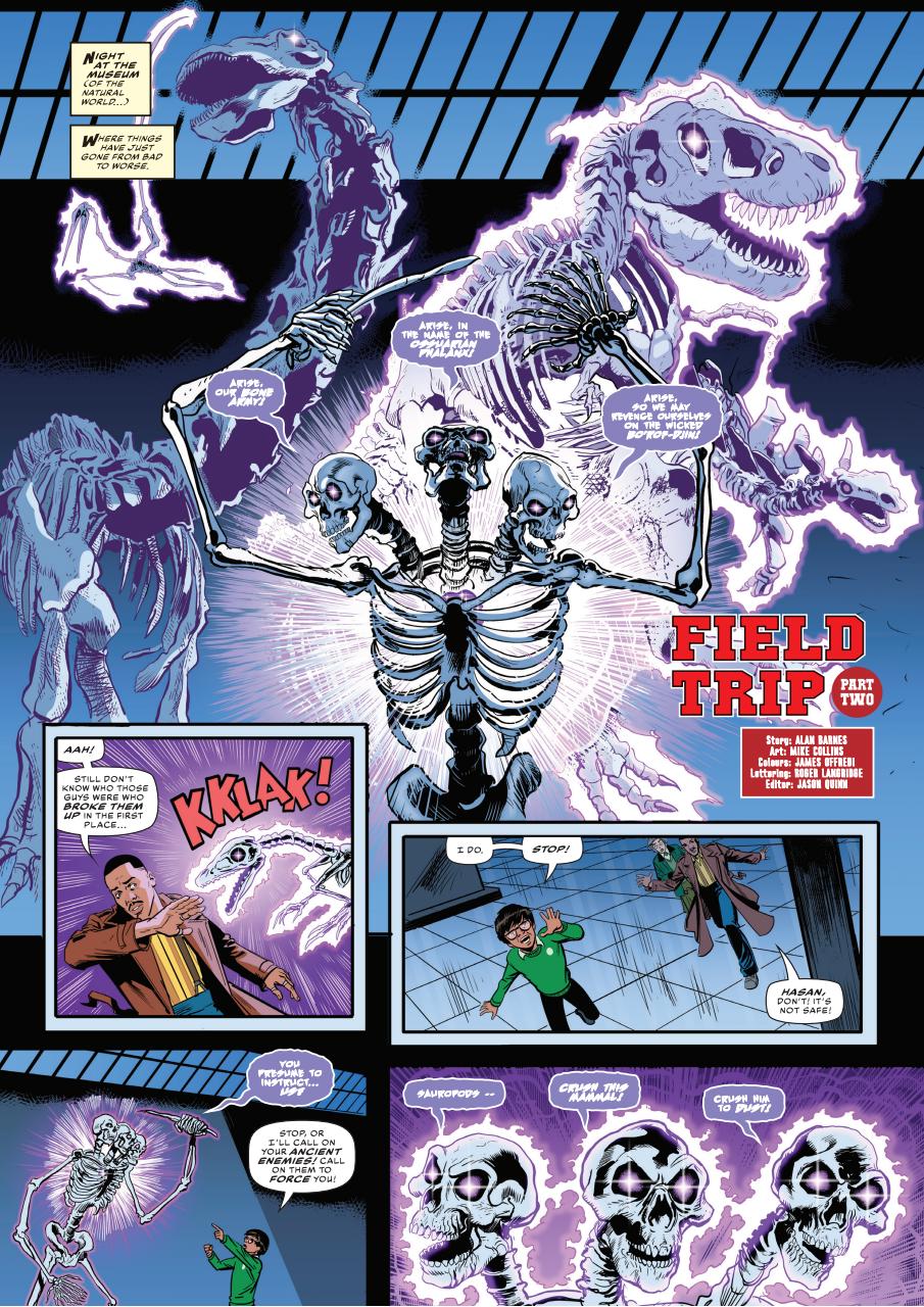 Doctor Who Magazine Preview Pages