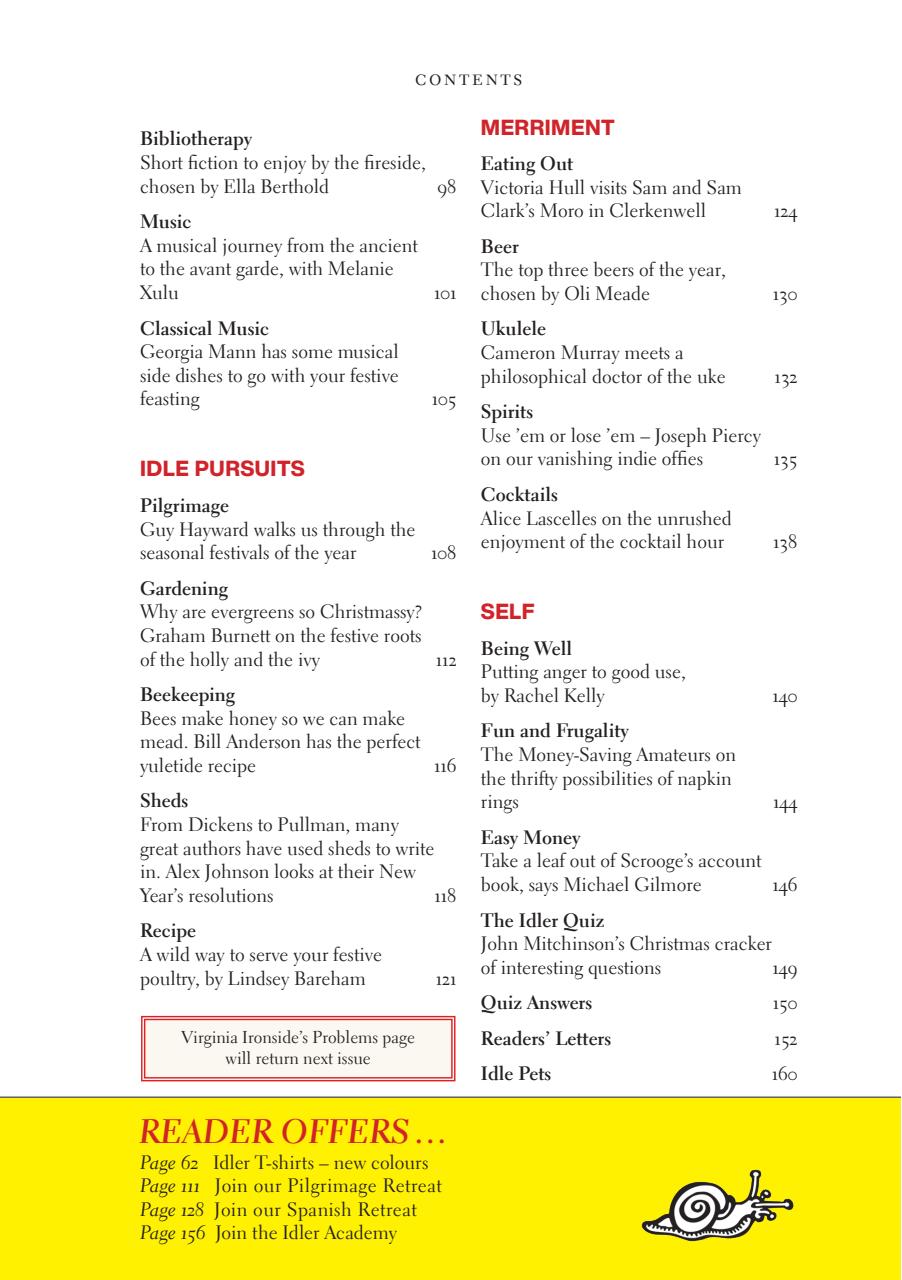 The Idler Magazine Preview Pages