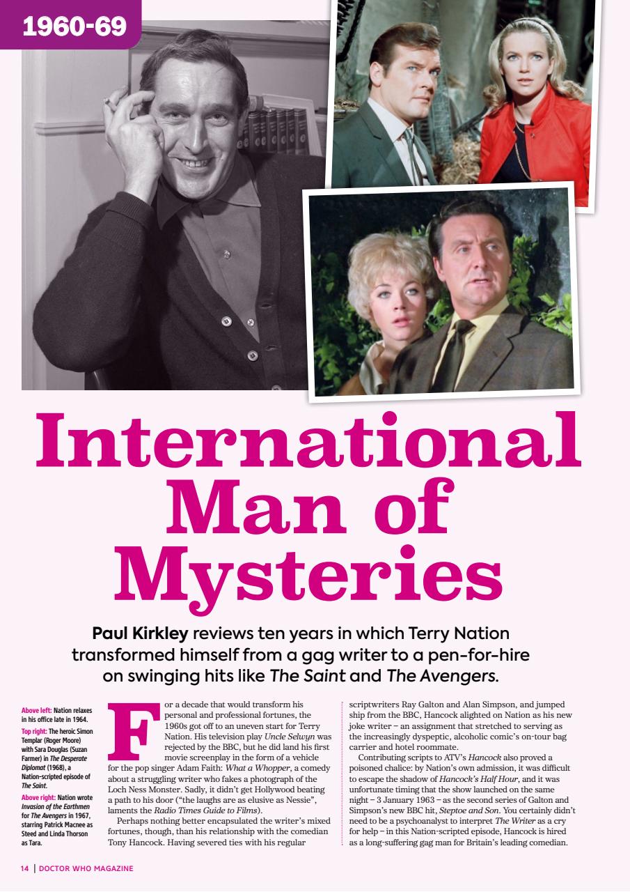 Doctor Who Magazine Preview Pages