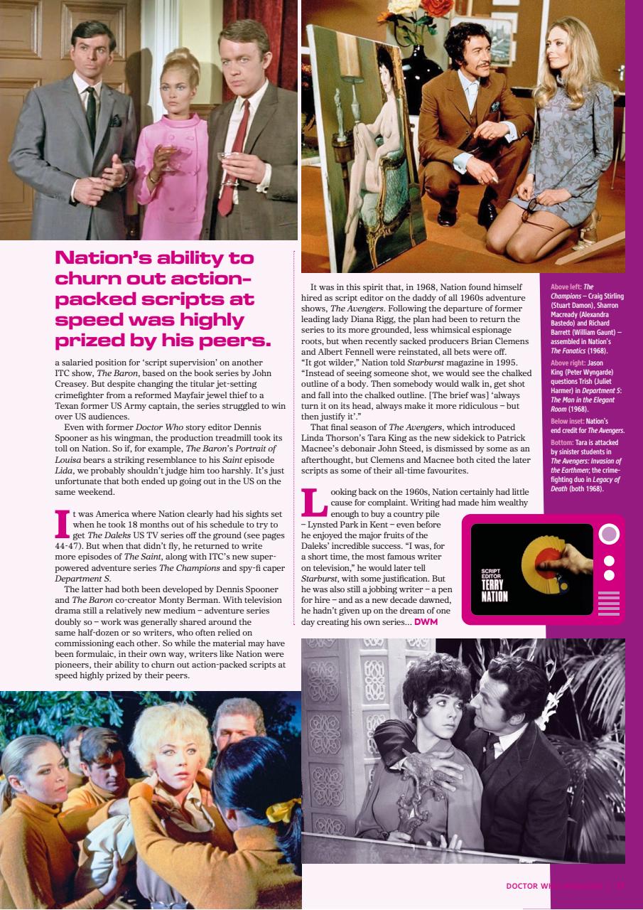 Doctor Who Magazine Preview Pages