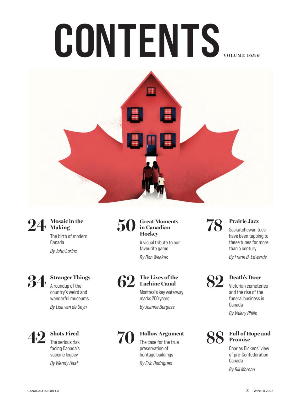 Canada's History Preview Pages