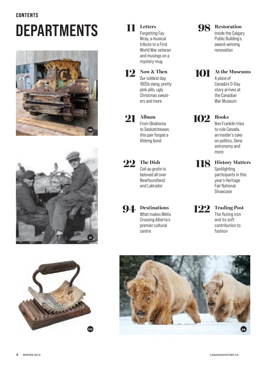 Canada's History Preview Pages