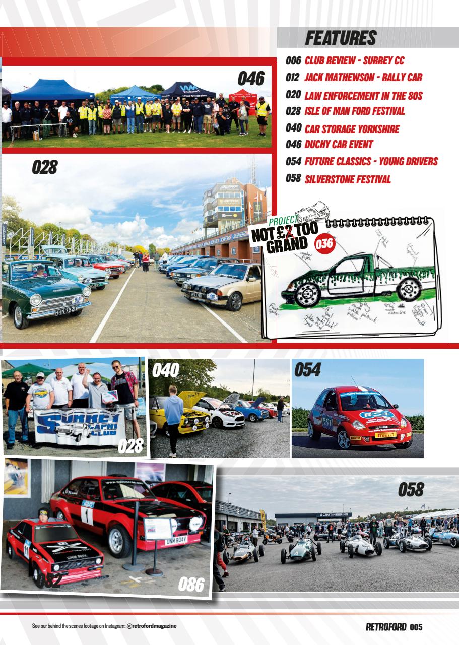 Retro Ford Preview Pages