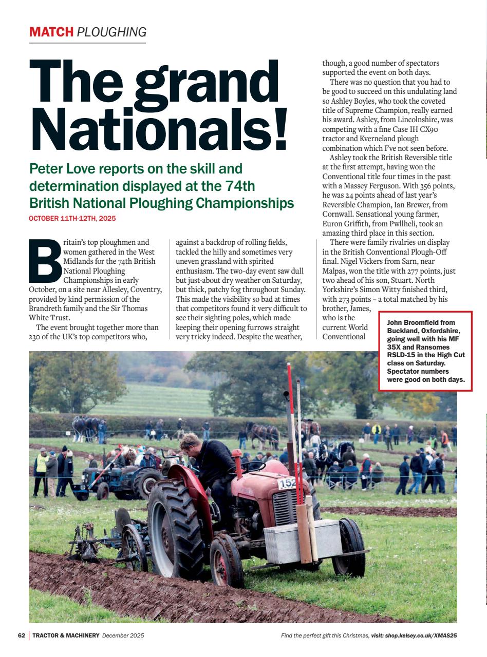 Tractor & Machinery Preview Pages