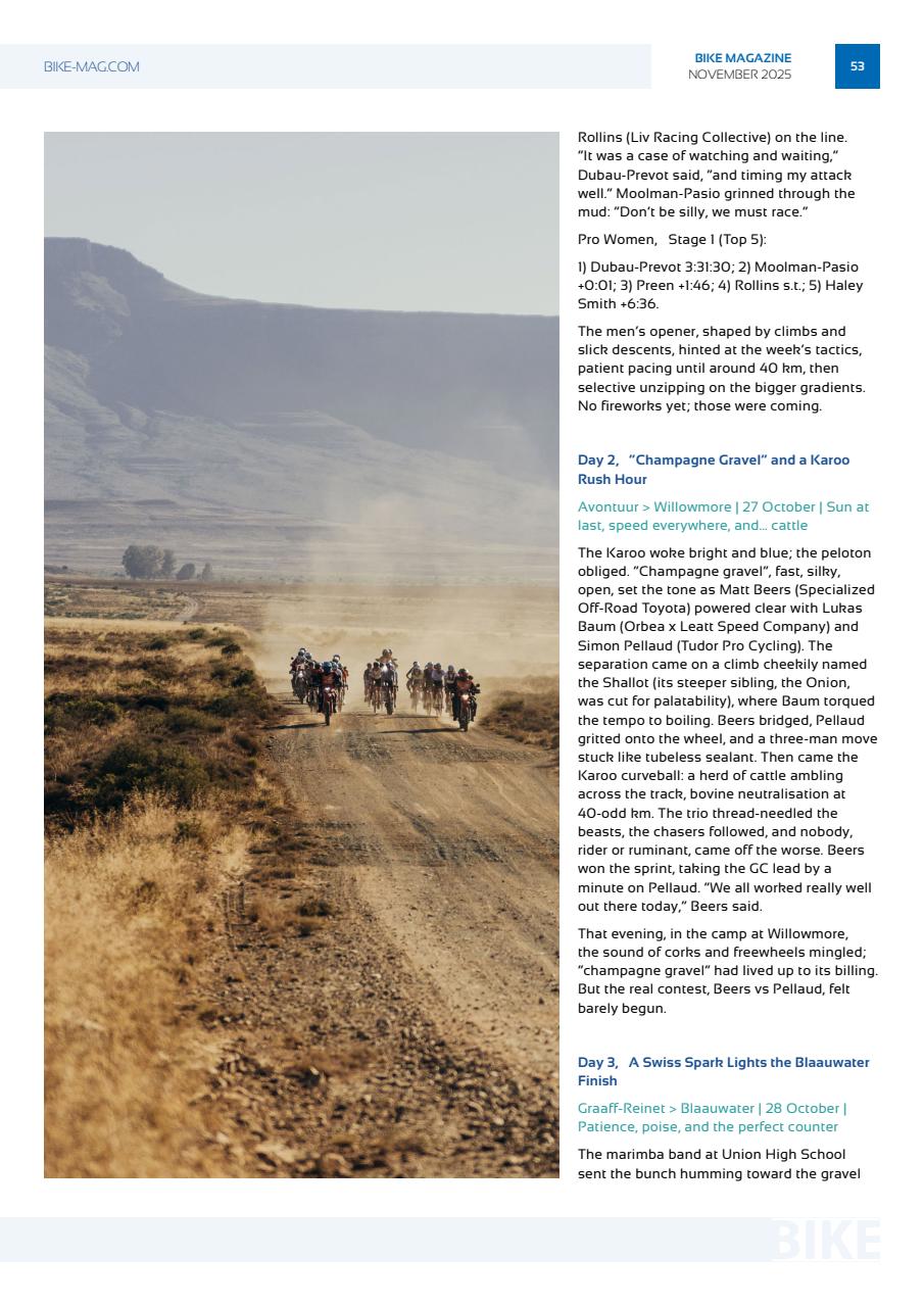 BIKE Magazine Preview Pages