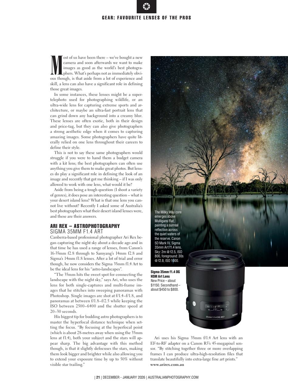 Australian Photography Preview Pages