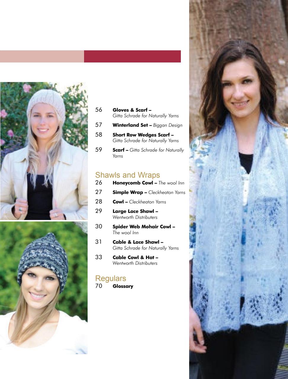 Beanies Shawls and Scarves Preview Pages
