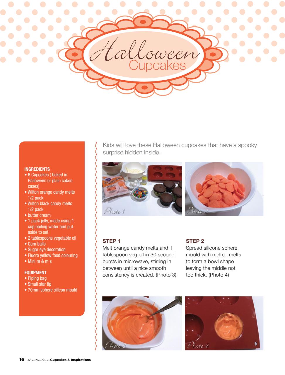 Australian Cupcakes and Inspirations Preview Pages