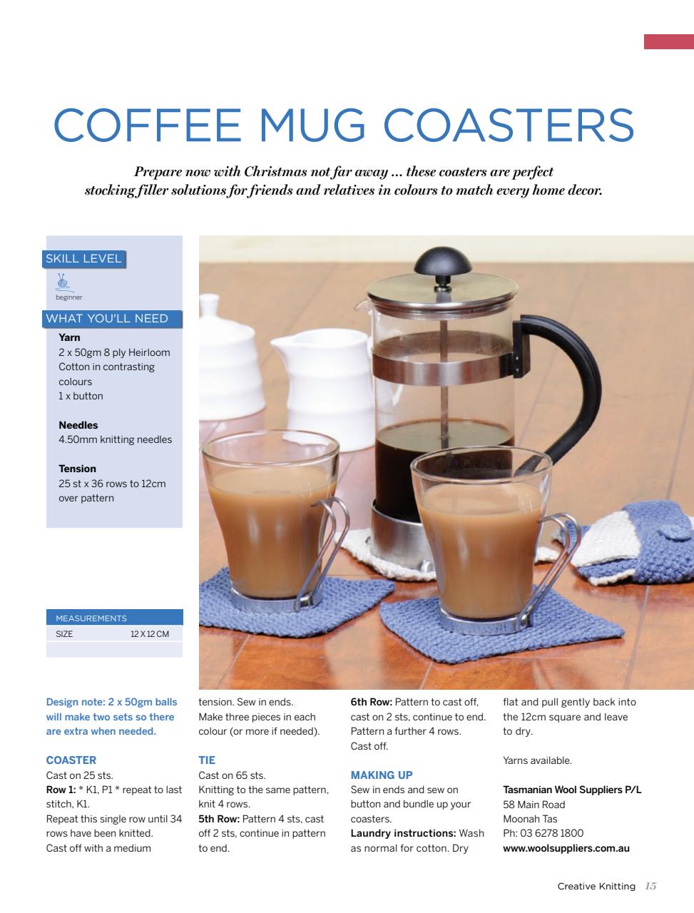 Creative Knitting Preview Pages