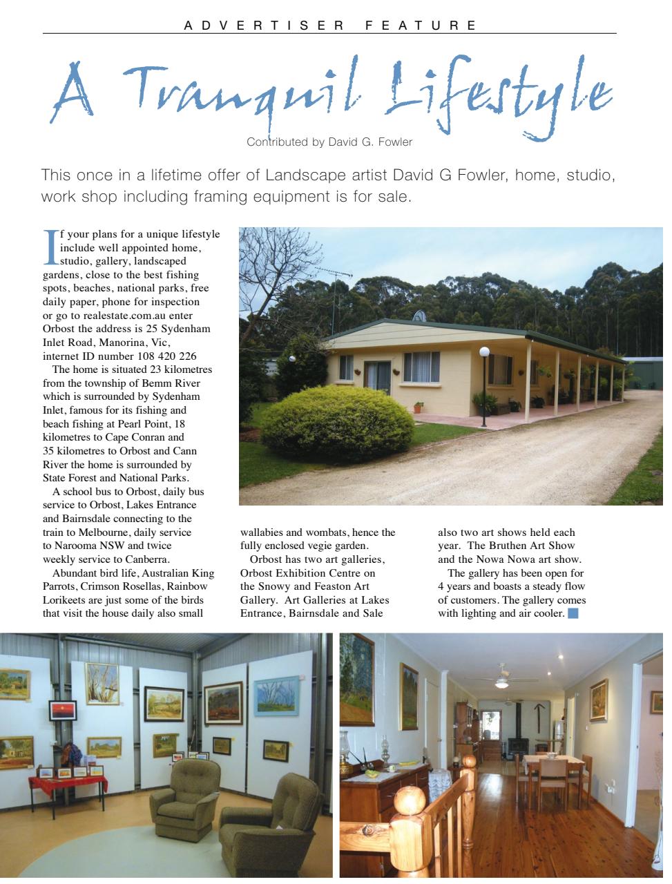 Artist's Palette Preview Pages