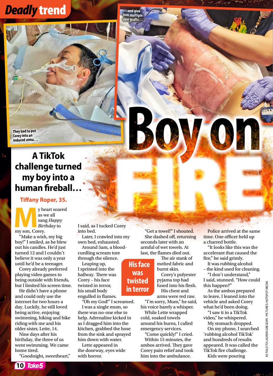 Take 5 Preview Pages