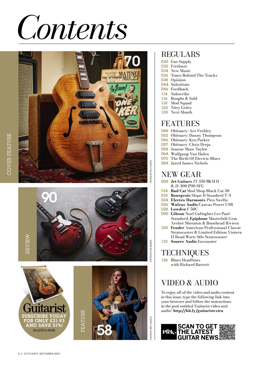 Guitarist Preview Pages