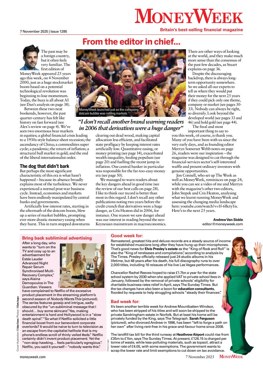 MoneyWeek Preview Pages