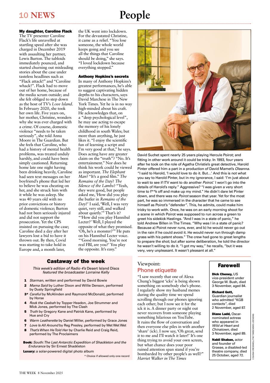 The Week Preview Pages