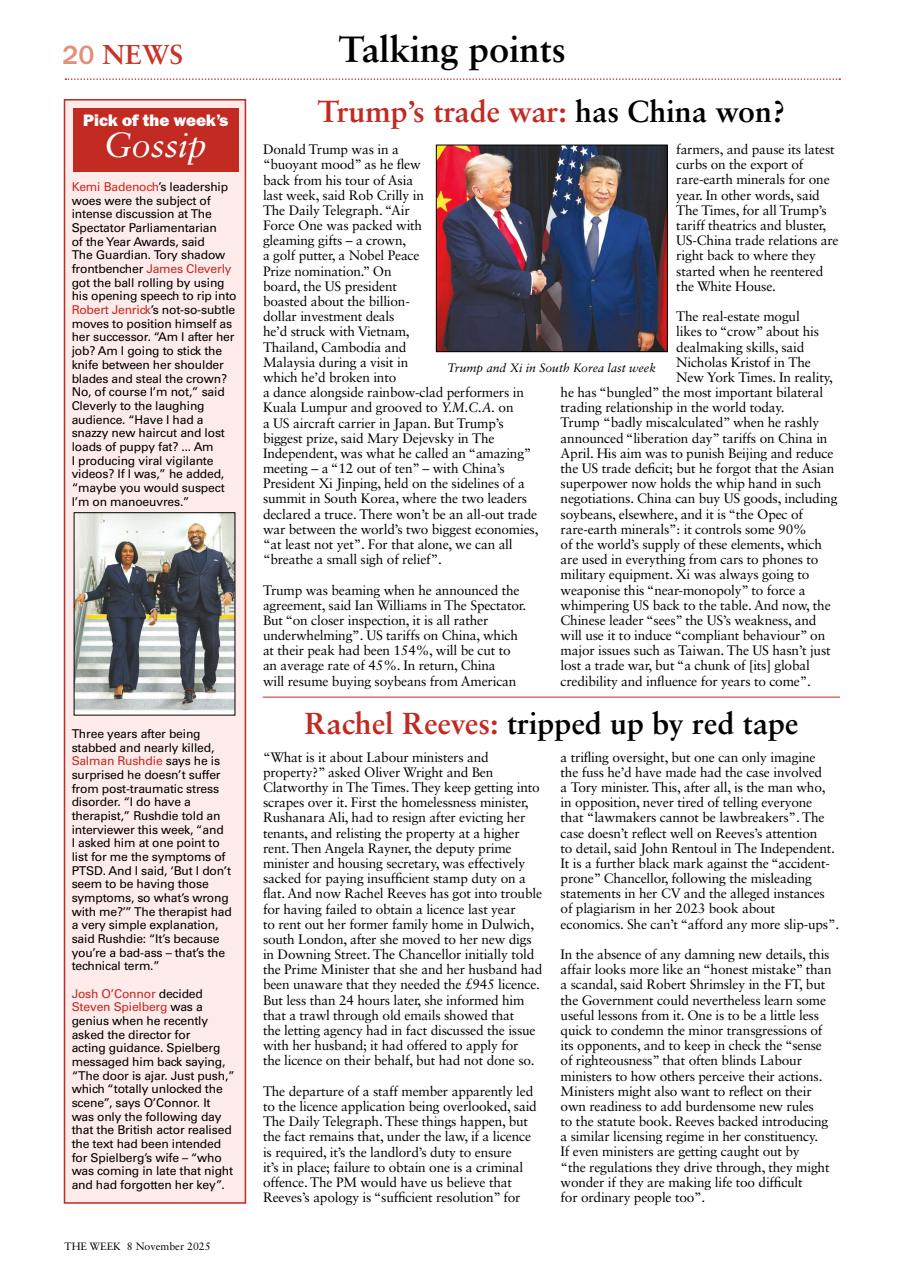 The Week Preview Pages