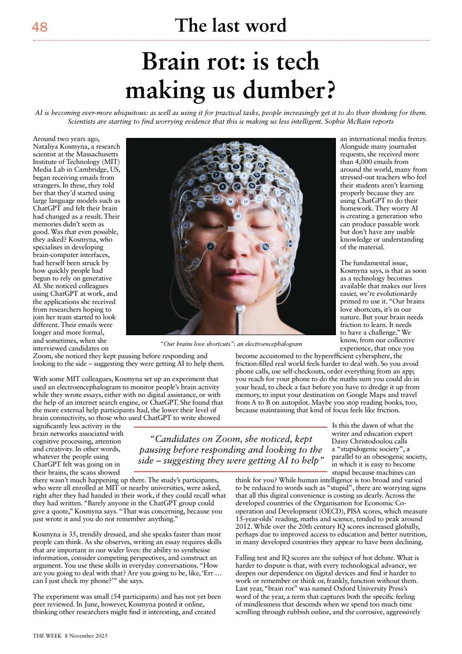 The Week Preview Pages