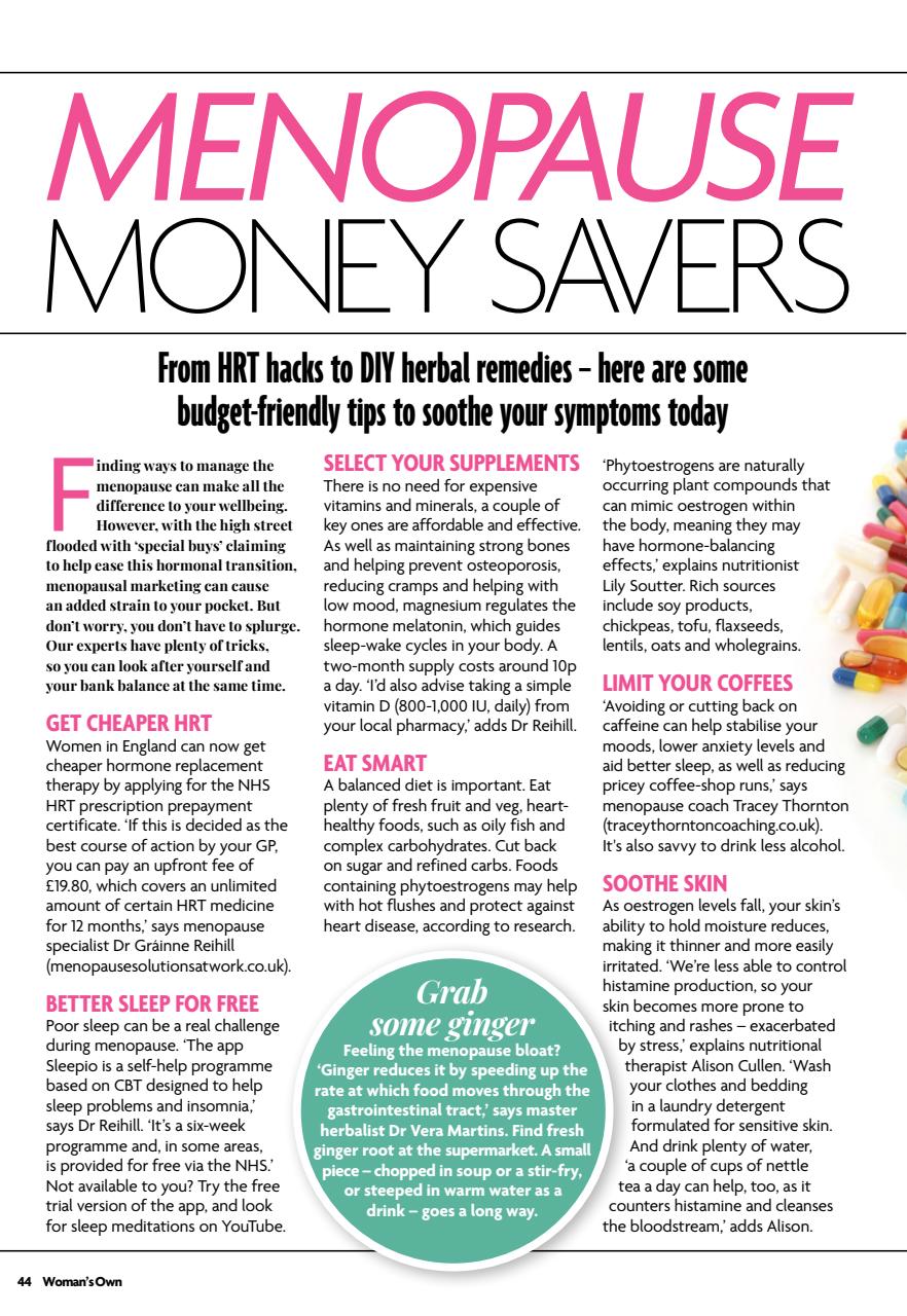 Woman's Own Lifestyle Special Preview Pages