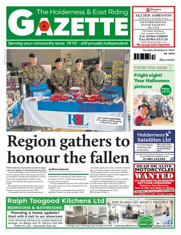 Holderness Gazette November 6, 2025 issue Holderness Gazette November 6, 2025