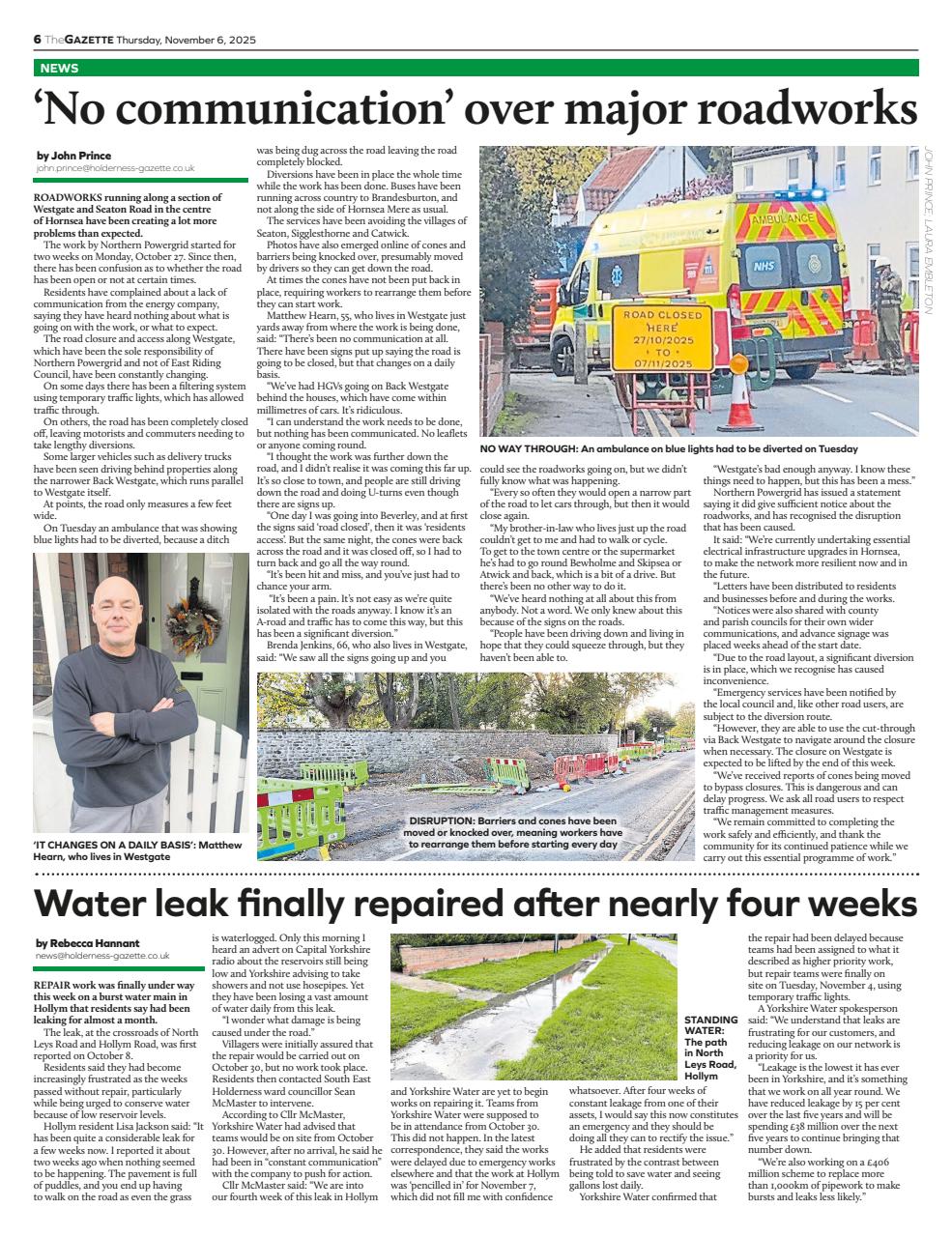 The Holderness & Hornsea Gazette Preview Pages