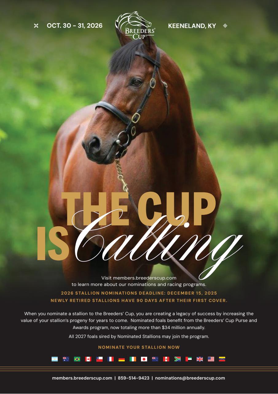 North American Trainer Magazine - horse racing Preview Pages