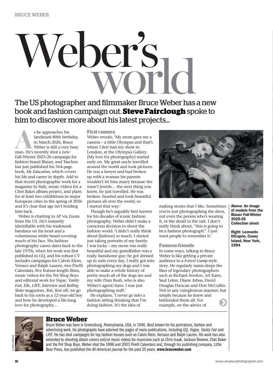 Amateur Photographer Preview Pages