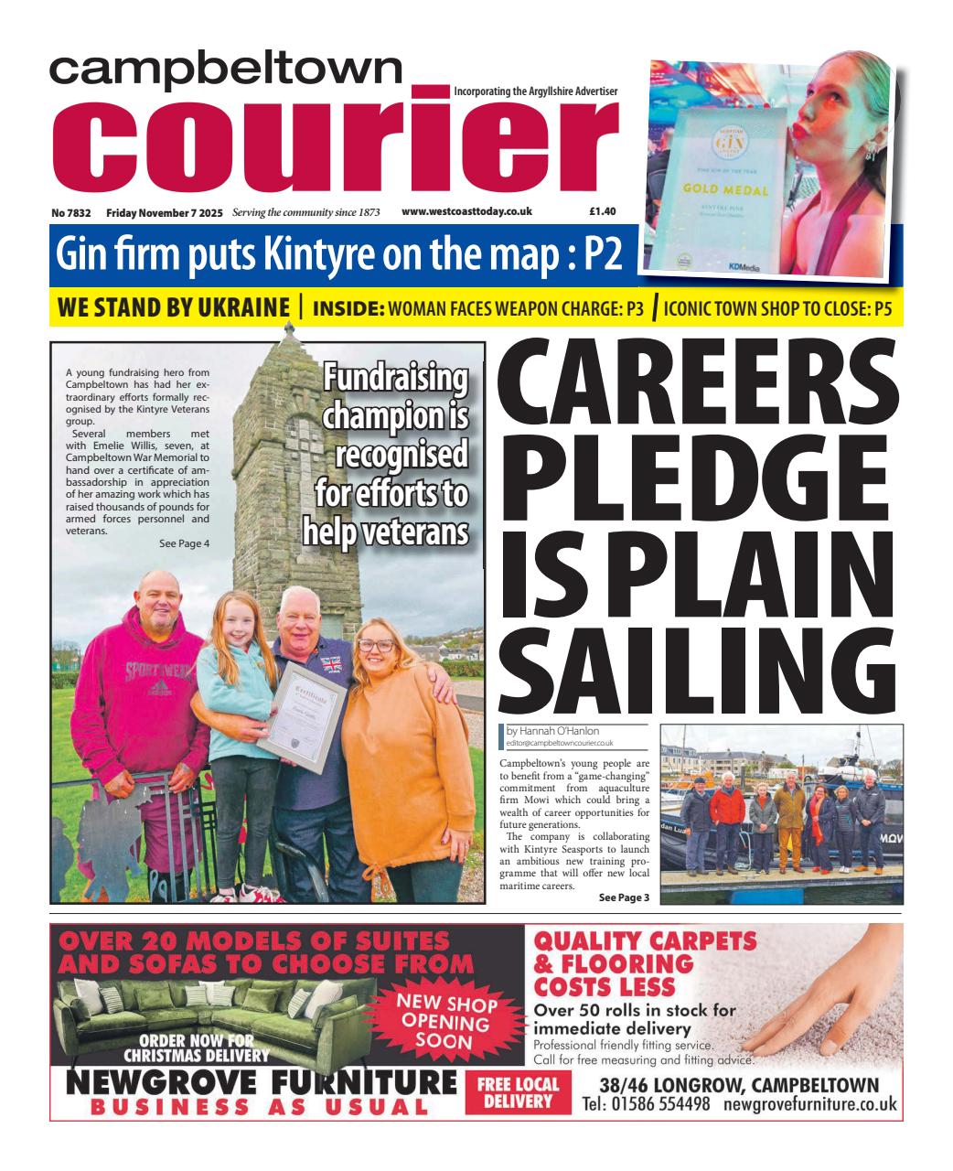 Campbeltown Courier Preview Pages