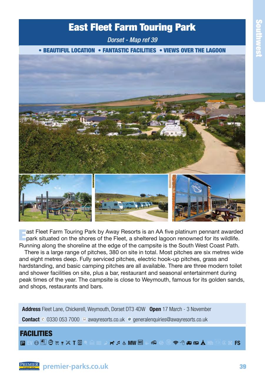 Campsite Finder Preview Pages