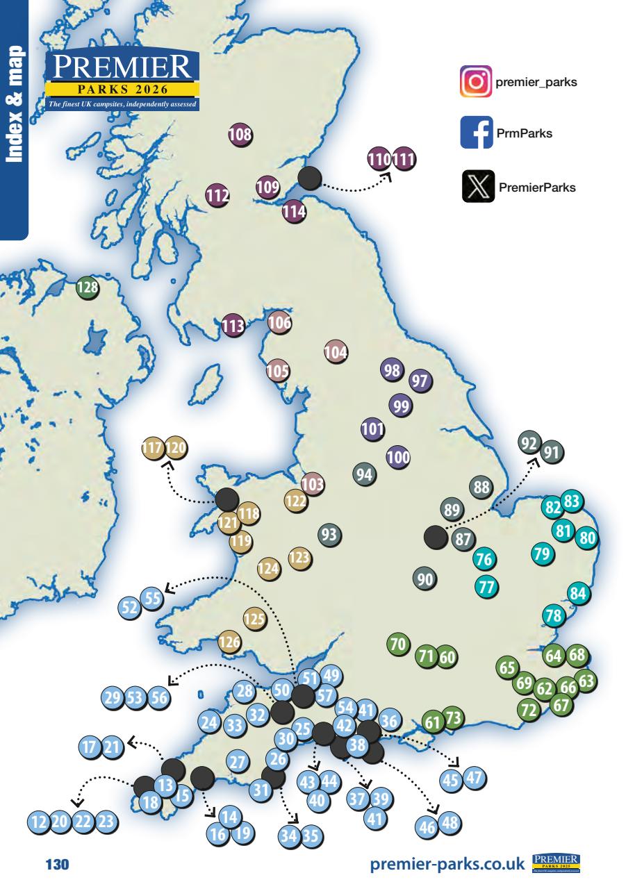 Campsite Finder Preview Pages