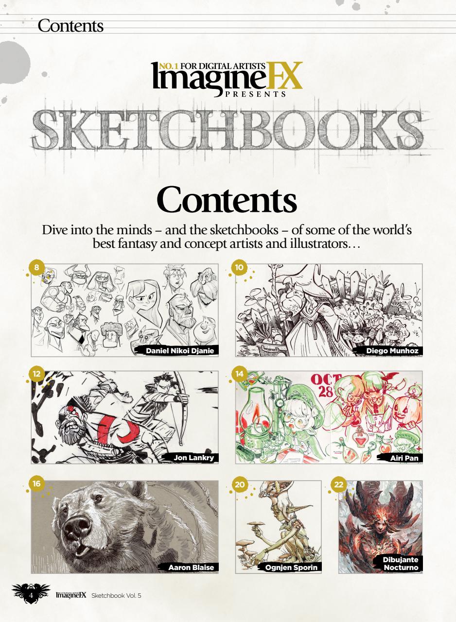 Creative Bookazine Preview Pages