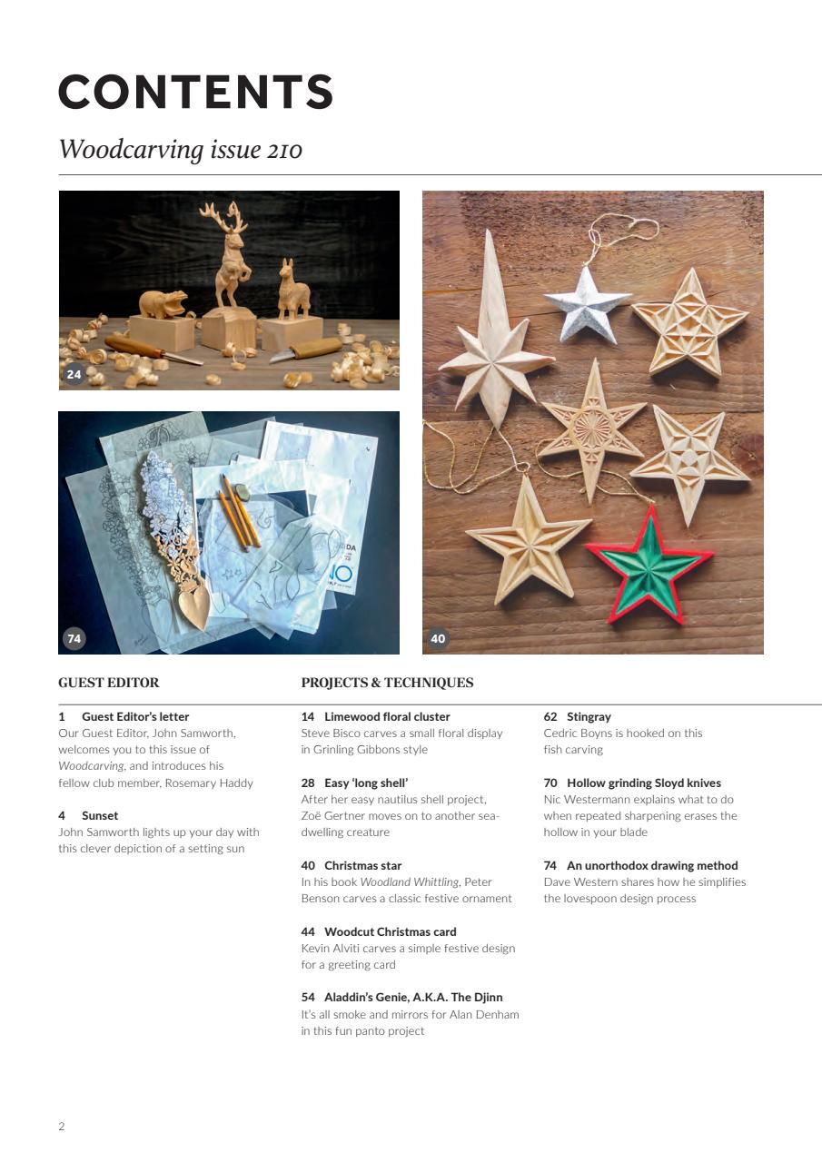 Woodcarving Preview Pages