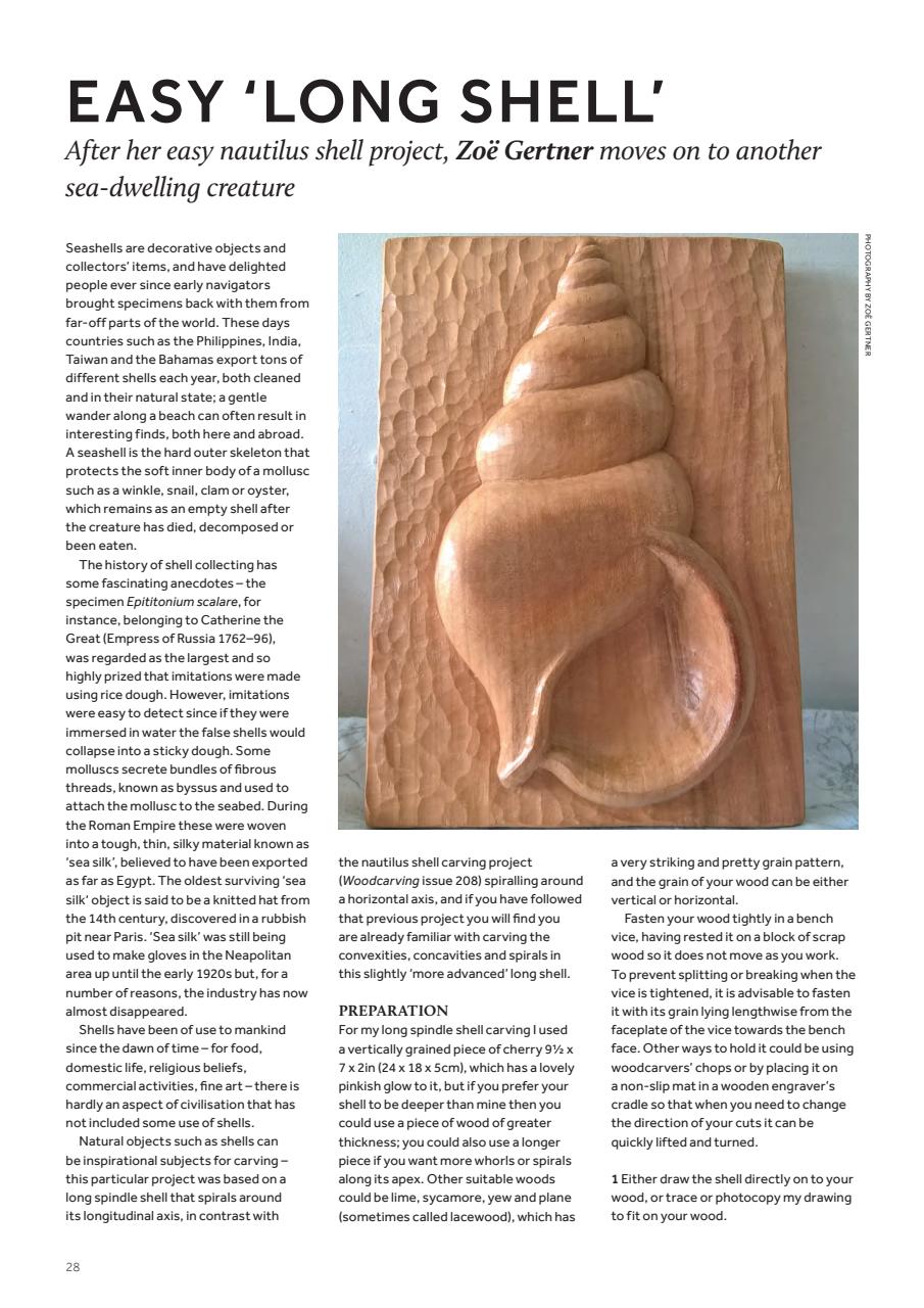 Woodcarving Preview Pages