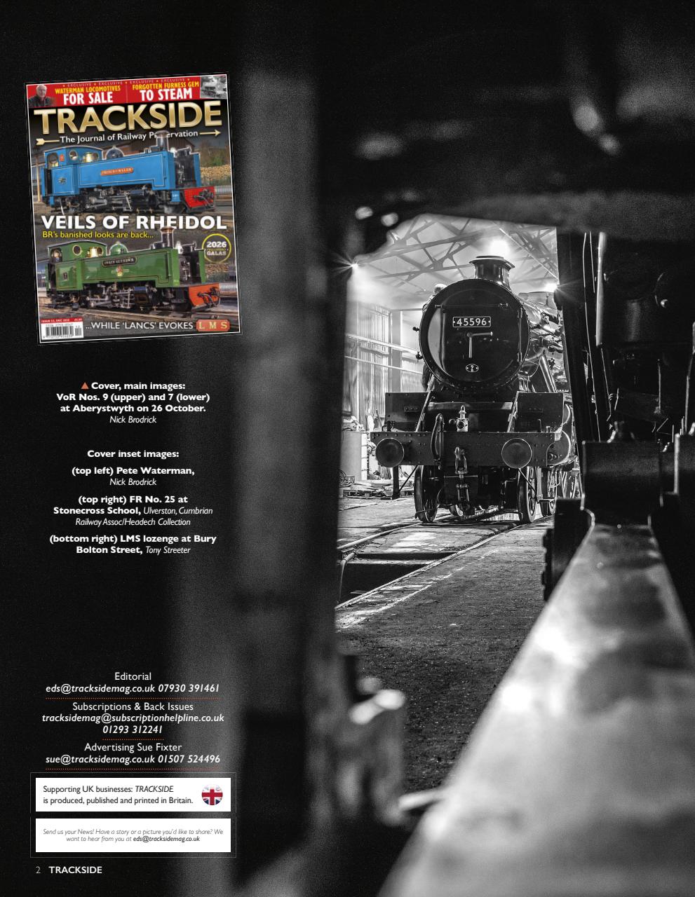 Trackside Preview Pages